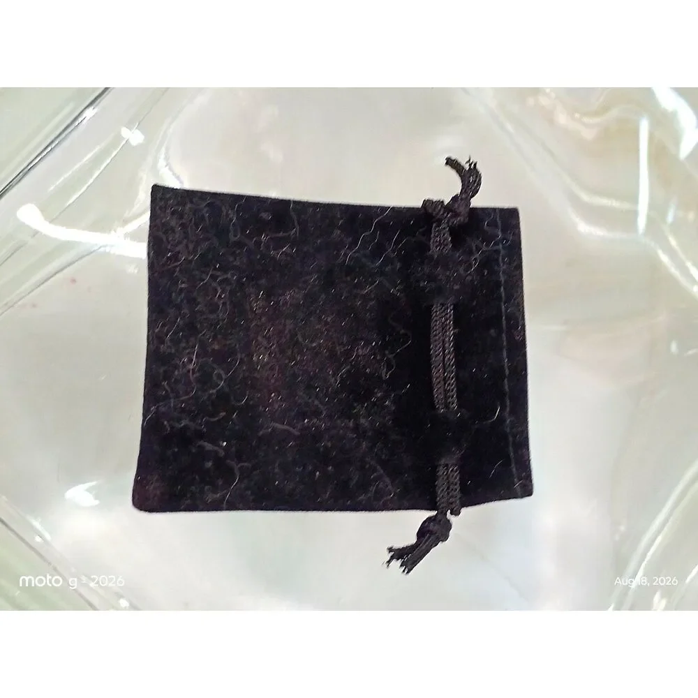 Small Drawstring Jewelry Bags, Fabric Gift Packaging Pouches 3 in set